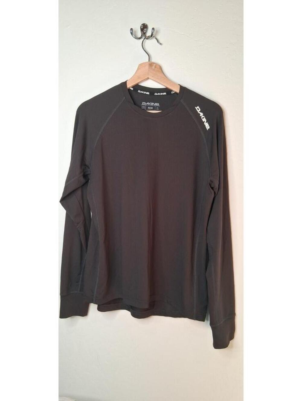 Dakine Men's Medium Charcoal Gray Thrillium Long Sleeve Mountain Bike Jersey